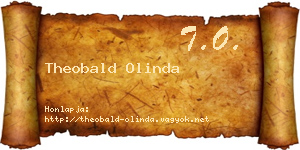 Theobald Olinda névjegykártya